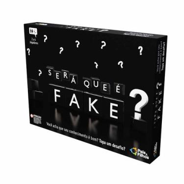 Imagem de Jogo de Tabuleiro Será que é Fake - 173 Peças - Pais E Filhos