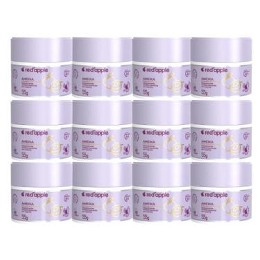 Imagem de Kit 12 Desodorante Em Creme Ameixa 55G - Red Apple