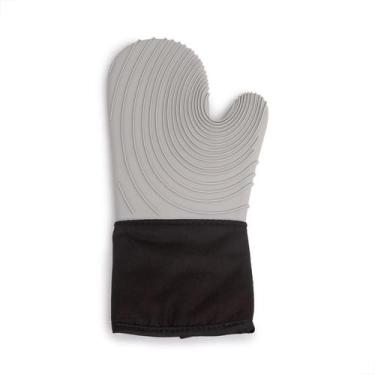 Imagem de Luva Térmica De Silicone Forno Alta Temperatura Cozinha - MORI, Cinza