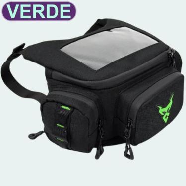 Imagem de Pochete Bolsa 2x1 Cintura E Guidão Moto Motoboy Porta Celula Impermeáv