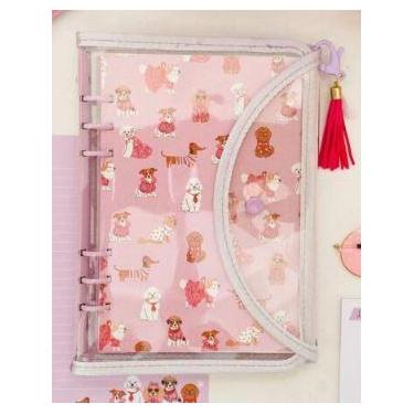 Imagem de Fichario Glitter Desfile Pets com 70 Folhas Decoradas 120 gramas BUEND