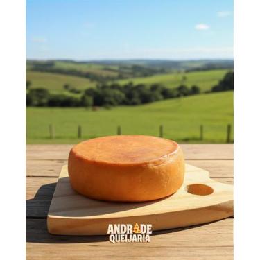 Imagem de Queijo Minas Padrão Defumado - 510g - Sabor Tradicional com Toque Defu