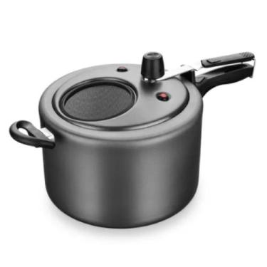 Imagem de Panela de Pressão Antiaderente 8L Tampa com Visor de Vidro 8 Litros MT