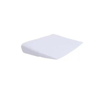 Imagem de Travesseiro bebê confort rampa liso para berço branco Papi