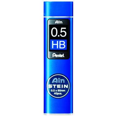 Imagem de Pentel Grafite para lapiseira Ain Stein, 0,5 mm HB, 40 grafites (C275-HB)