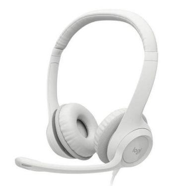 Imagem de Headset USB H390 Clearchat Comfort Branco - Logitech