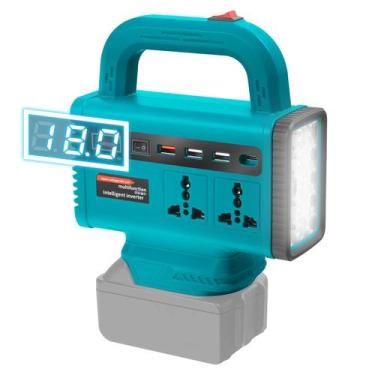 Imagem de Inversor De Energia Portátil De 150W Para Bateria Makita 18V, Converso