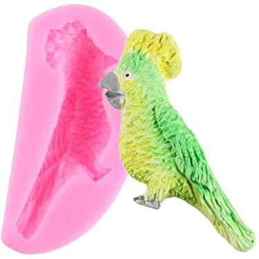 Imagem de Confeitaria dos moldes, F346 MOLDE DE SILICONE CALOPSITA CONFEITARIA BISCUIT