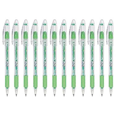 Imagem de Pentel Caneta de gel neon Solar Pop (0,6 mm), linha média, tinta verde-limão - K96-K
