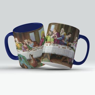 Imagem de Caneca Santa Ceia Deus Jesus