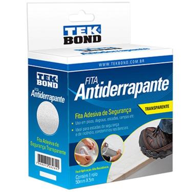 Imagem de Fita Antiderrapante Transparente 50mm x 5m-TEKBOND-21171050501