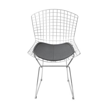 Imagem de Cadeira Bertoia OR Design Preto/Cromado