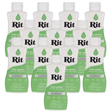 Imagem de Rit Corante Líquido Multiuso | Pacote com 12 | Funciona com Misturas de Algodão, Seda, Madeira e Outros Tecidos/Tecidos | Crie Cores e Desenhos Personalizados