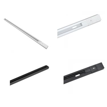 Imagem de Trilho Eletrificado 1,0mt C/Canaleta - Nordecor | Preto Ref. 6055