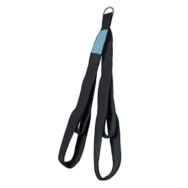 Imagem de Corda fitness abdominal chinning academia força exercício puxar para baixo alça