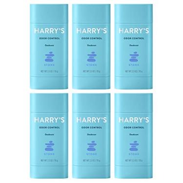 Imagem de Harry's Desodorante masculino – Desodorante com controle de odor – sem alumínio – pedra (6 unidades)