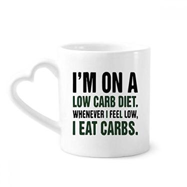 Imagem de Preto e verde inglês para perda de peso caneca café cerâmica copo de coração de vidro