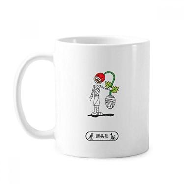 Imagem de Caneca de Hórus do Fantasma Decapitado do Dia das Bruxas Cerâmica Copo de Porcelana