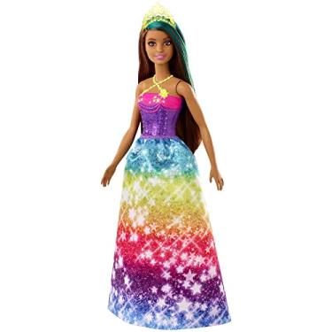 Imagem de Boneca Barbie Princesa Dreamtopia Loira - Roxo - GJK14 - Mattel