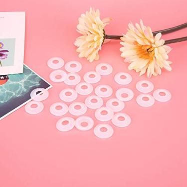 Imagem de arruela de borracha de silicone para garrafa de balanço em forma de chapéu arruelas de tampa de balanço à prova de vazamento de vedação de vedação para vedação de garrafa de refrigerante de cerveja caseira, Gaxeta de garrafa de cerveja,