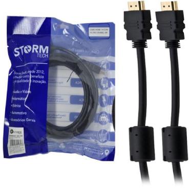 Imagem de Cabo Hdmi 5 Metros 1.4 Com Filtro Hd Alta Definição - Storm