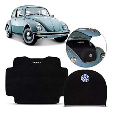 Imagem de Tapete Carpete Porta-Malas Fusca Ano 1967 Até 1977 Preto