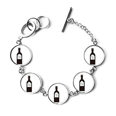 Imagem de DIYthinker Chave de fenda Vodka suco laranja coquetel corrente pingente pingente joia