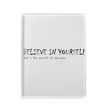 Imagem de Diário de capa macia com a frase You Have To Believe In Yourself