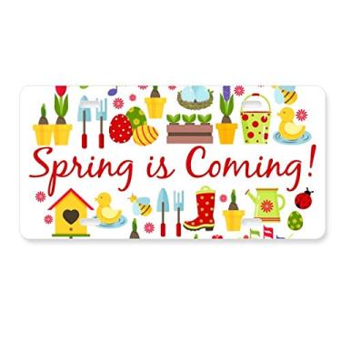 Imagem de DIYthinker Festival de Religião de Páscoa, ovo, placa de licença redonda, acessório de aço inoxidável para decoração de carro