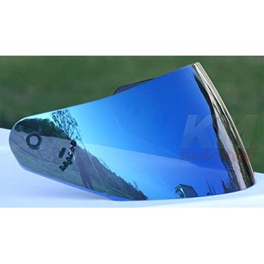 Imagem de Viseira Ls2 FF 309 FF 369 FF 359 Norisk FF 391 FF 389 SBK Texx Mercurio articulado Azul iridum Importada