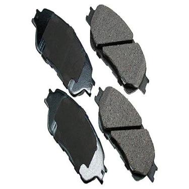 Imagem de Akebono ACT906A Kit de pastilhas de freio a disco de cerâmica ultra premium