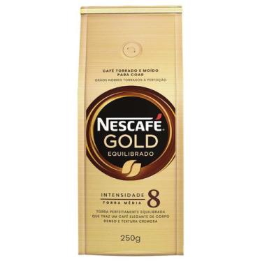 Imagem de Café Torrado E Moído Nescafé Gold N.8 Equilibrado 250G