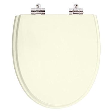 Imagem de Assento Sanitario Poliester com Amortecedor Eros Bege Claro (biscuit) para Vaso Incepa