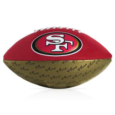 Imagem de Bola De Futebol Americano Wilson Nfl Team San Francisco Mini