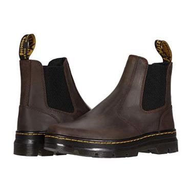 Imagem de Dr. Martens Bota Chelsea unissex para adultos, Cavalo louco gaúcho, 12 Women/11 Men