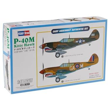 Imagem de Hobby Boss Easy Assembly P-40M Kittyhawk Airplane Model Building Kit