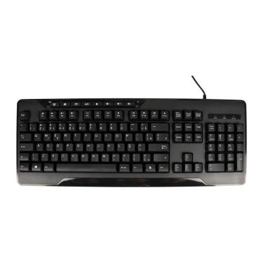 Imagem de Teclado multimídia fortrek OLK101 USB 2.0 ABNT2