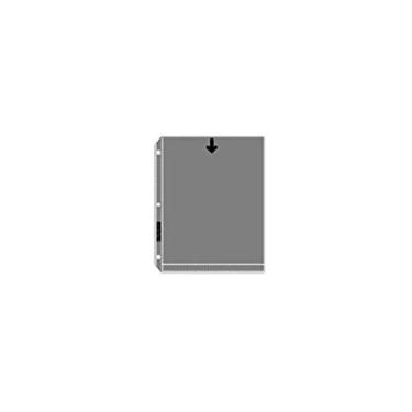 Imagem de Páginas de álbum de fotos Archivalware Lineco polipropileno, 23 x 28,9 cm, comporta fotos de 20 x 25 cm, pacote com 25 (AW24911-25), preto