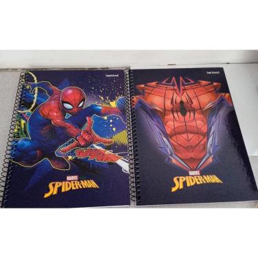 Imagem de Caderno Esp.Spider Capa Dura 80 Folhas