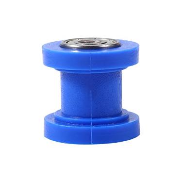 Imagem de Cadeia Rolo Slider Tensor, Cadeia Rolo Slider Tensor, Polia Guia, Heavy Duty Roda Guia, Rolo Chain Nylon, Heavy Duty Roda Guia Para Dirtbike Pit Bike(azul)