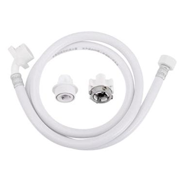 Imagem de DOITOOL 1 Conjunto tubo de abastecimento de água mangueira de entrada da máquina de lavar louça linha de abastecimento de água mangueira de abastecimento de água cano de água