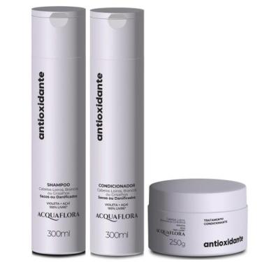 Imagem de Acquaflora - Antioxidante Secos - Kit Sh + Cond + Másc