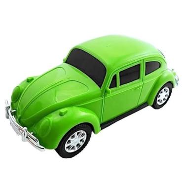 Imagem de Power Toys TECH - Miniatura clássica do Fuscão Fusquinha dos anos 70, ideal para colecionadores de carros antigos e entusiastas de brinquedos automotivos.