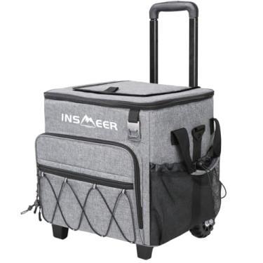 Imagem de INSMEER Coolers e Bolsas Térmicas Com Rodas - 40 Litros.