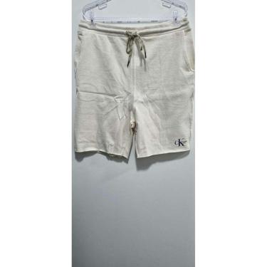 Imagem de Bermuda Calvin Klein Sustainable Moletom off white - CM2PS13BM290-0111-Masculino