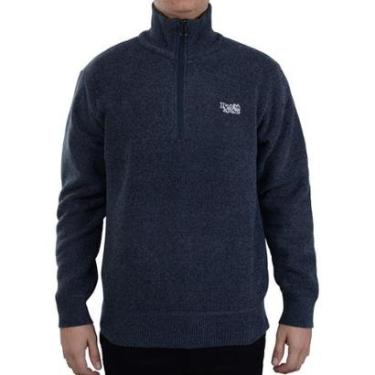 Imagem de Blusa Masculina Red Nose Tricot Peluciada Cinza - 9590078-Masculino