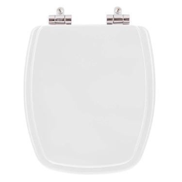 Imagem de Assento Sanitário Poliester Soft Close Primula Plus Branco para vaso Fiori 6lpf