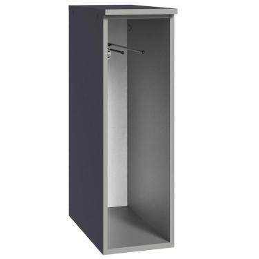 Imagem de Balcão Porta-pano 20 Cm Suspenso Cinza Nice Madesa Cinza