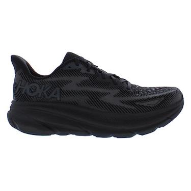 Imagem de HOKA Clifton 9 Tênis masculino, Preto/preto, 41