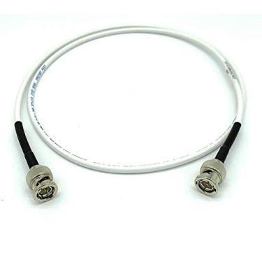 Imagem de Cabo AV-Cables 3G/6G HD SDI Mini RG59 BNC – Belden 1855a, Branco, 25ft